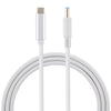 USB-C / Type-C a 4.5 x 3.0 mm Cable de carga de alimentación para computadora portátil, Longitud del cable: aproximadamente 1.5 m (blanco)