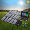 ALLPOWERS Cargador de panel solar portátil 100W 18V Cargador de batería solar de panel solar plegable