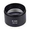 Microscopios estéreo Lente de objetivo auxiliar Lente de Barlow Lupa 0.5X WD165