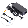 1.5m 4.5 x 3.0 mm Codo macho 3 núcleos Cable adaptador de carga de CC para computadora portátil HP