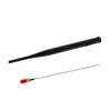 1 juego RP-SMA Macho 868 MHz Antena de enrutador inalámbrico + 15 cm RP SMA Hembra a IPX 1.13 Cable