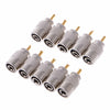 10 UHF Conector macho PL-259 Soldadura macho para cable coaxial RG8X