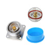Conector central hembra L29 7/16 Din Jack con adaptador coaxial RF de copa de soldadura de cubierta de brida de 4 agujeros