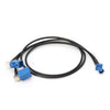 RG174 Tipo Fakra C Enchufe macho a 2 x Fakra C Hembra Jacks Y Splitter Cable combinado, Longitud: 50cm
