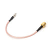 Extensión de cable de conector hembra RG316 TS9 a SMA macho, longitud: 15 cm
