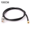 Cable de conexión RG58 UHF hembra a SMA macho, longitud: 100 cm