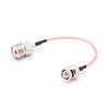 Cable de conexión UHF SO239 hembra a BNC macho RG316, longitud: 15 cm