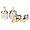 Adaptador de conector coaxial 4 en 1 SMA a N RF