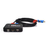 Conmutador conmutador KVM HDMI USB de 2 puertos con cable para monitor, teclado, ratón, conmutador HDMI, soporte para lectura de disco en U