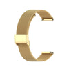 Para Huawei GT/ GT2 46 mm/ Galaxy Watch 46 mm/ fósil Fossil Gen 5 Carlyle 46 mm 22 mm Banda de reloj de malla de acero inoxidable (oro)
