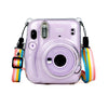 Richwell Carry Case Bag Crystal Hard Cover con correa para el hombro para Fujifilm Instax Mini 11
