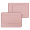 4 en 1 Titular de la computadora portátil universal PU Bolsa de la computadora portátil de la pulsera de la PU, Tamaño: 13/14 pulgadas (oro rosa)