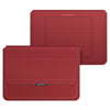 4 en 1 Titular de la computadora portátil universal PU Bolsa de la computadora portátil de la muñeca a prueba de agua, Tamaño: 15/16 pulgadas (rojo)