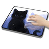 Gato dibujos animados antideslizador e-sports juego mouse pad