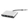 WS-07 TYPE-C 3.1 a RJ45 + HDMI + USB3.0 + PD 4-IN-1 Convertidor de acoplamiento multifuncional