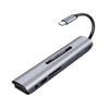 V161B 9-IN-1 Tipo-C a HD / VGA / USB3.0 / SD / 3,5 mm Audio / TF Lector de la tarjeta Hub