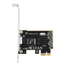 2500Mbps PCI-E RTL8125 RJ45 Adaptador de red Gigabit 2.5G PCI-E Tarjeta LAN para juegos