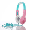 NIST101 Portátil Lindo Niños Aprendizaje Auricular Por cable (verde rosa)
