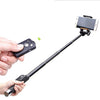 YT-888 Rotating Selfie Stick con Bluetooth para teléfono inteligente