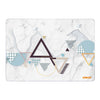 Enkay Hat-Prince Geometry Pattern LaOPOP Estuche de cristal protector para MacBook Pro 13.3 Inch A1706 / A1708 / A1989 / A2159 (Geometría No.4)