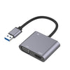3 en 1 USB al adaptador HDMI / VGA / AUDIO HUB
