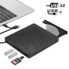 DVD externo multifuncional DVD DVD USB3.0 CD DVD +/- RW quemador con ranura SD