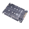 2 puertos NGFF M.2 NVME a U.2 Tarjeta adaptadora SFF-8639