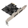 Tarjeta de elevadora SATA PCI-E A ESATA + SATA 3.0 6G PCIE A SATA Tarjeta de expansión