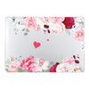 Enkay Flower Series Pattern Laotop Estuche de cristal protector para MacBook Pro 13.3 Inch A2251 / A2289 / A2338 2020 (Peonía)