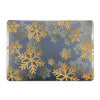 Enkay Vintage Pattern Series LATOP Protective Crystal Case para MacBook Air 13.3 pulgadas A1932 / A2179 / A2337 (copo de nieve dorado)