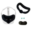 JD-391215 Adecuado para Oculus Quest2 Generation VR Eye Mask Cover + Cubierta de lente (negro)