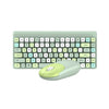 QW02 Conjunto de mouse de teclado inalámbrico (verde)