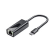 Adaptador Ethernet USB de tarjeta de red RJ45 de 1000 Mbps, puerto: tipo C