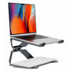 Soporte para portátil BONERUY P69, soporte para tablet, disipador de calor, soporte de aleación de aluminio (gris)