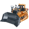 Mofun 1046 2.4G control remoto vehículo de ingeniería de nueve canales 1:24 bulldozer pesado sobre orugas multifunción