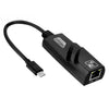 JSM 1000 Mbps USB-C / Type-C a RJ45 Cable de red adaptador Ethernet