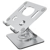 2026 Plegable Altura ajustable Ergonómico 360 Rotación CNC Escritorio de aluminio Soporte para computadora portátil