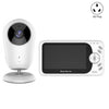 VB608 Cámara de vigilancia con intercomunicador de visión nocturna LED IR para bebés con video inalámbrico de 4,3 pulgadas (enchufe AU)