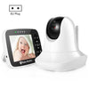 SM935 Pantalla LCD de 3,5 pulgadas Video inalámbrico Monitor de bebé Visión nocturna Audio bidireccional Cámara IP (enchufe de la UE)