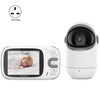 VB802 Cámara giratoria de video digital inalámbrica con monitor de bebé de 3,2 pulgadas (enchufe del Reino Unido)