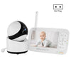 DY55A Video de cuna incorporado Babyphone Babyphone 5 pulgadas Cámara de monitor de bebé inalámbrico digital (enchufe de la UE)