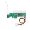 Convertidor de tarjeta adaptadora PCI-E a PCI con fuente de alimentación de 4 pines