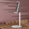 Boneruy P21 soporte de escritorio para tableta de teléfono giratorio ajustable de elevación (blanco)