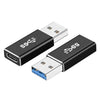 10Gbps USB3.1 Tipo-C Hembra a USB3.0 Macho Adaptador Convertidor con Chip