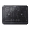 N128 Work Game Dual Fan Laptop Cooling Pad Soporte de disipación de calor con luz LED