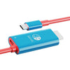 ENKAY ENK-CB136 6.6Ft.Cable de conversión de tipo C a HDMI para Switch 4K HD Projection TV