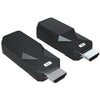 Extensor HDMI 165ft Audio Video 1080P sobre Cat5 Cat6 Cable Ethernet Transmitir señal sin pérdidas HDMI Adaptador de extensión de larga distancia