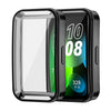 Para Huawei Band 8 ENKAY Hat-Prince Cobertura completa Caja de reloj de TPU suave galvanizada con protección de pantalla (Negro)