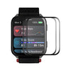 2 protectores de pantalla ENKAY 3D de cobertura total con borde suave de PC PMMA HD para Garmin Venu X1.