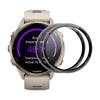 2 protectores de pantalla ENKAY 3D de cobertura total con borde suave de PC PMMA HD para Garmin Forerunner 570 de 42 mm.